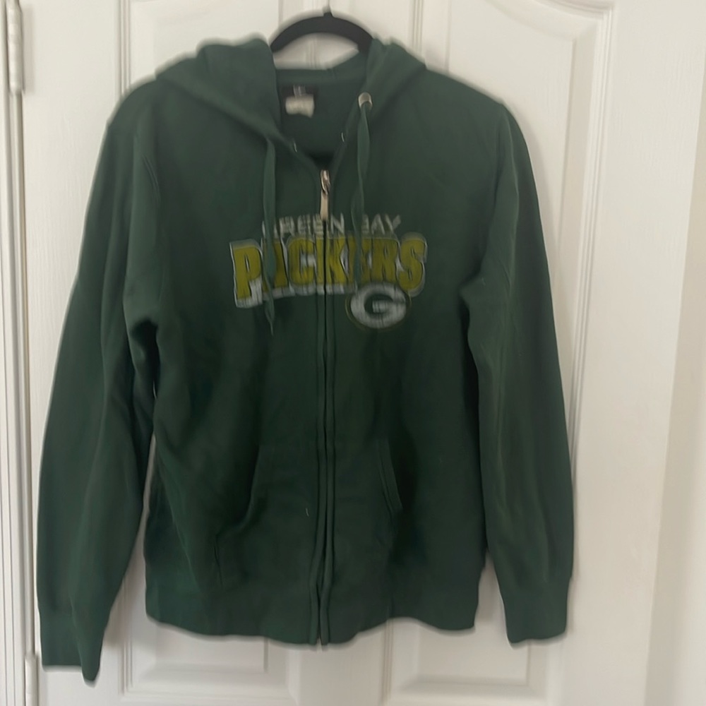 Green Bay Packers zipped hoodie